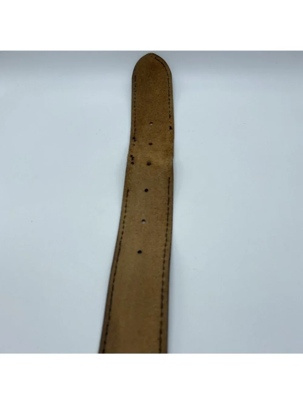 Unbranded Brown Leather Belt Size Large 40